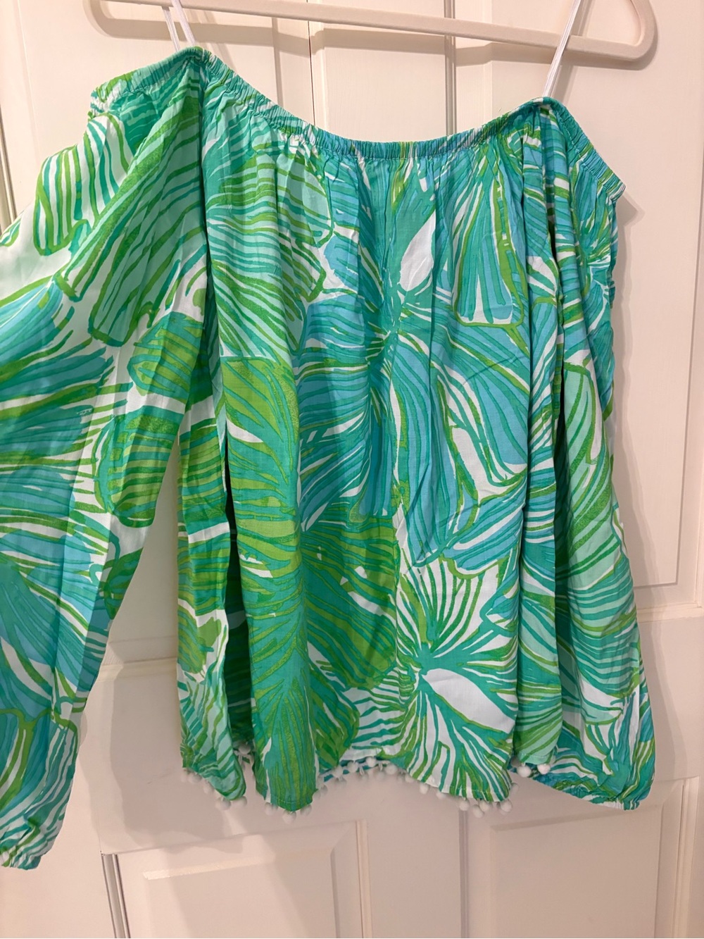 Lilly Pulitzer Enna OTS Top - Picture 4 of 5